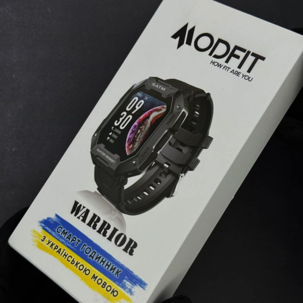 Смарт часы Modfit Warrior All Black фото 17