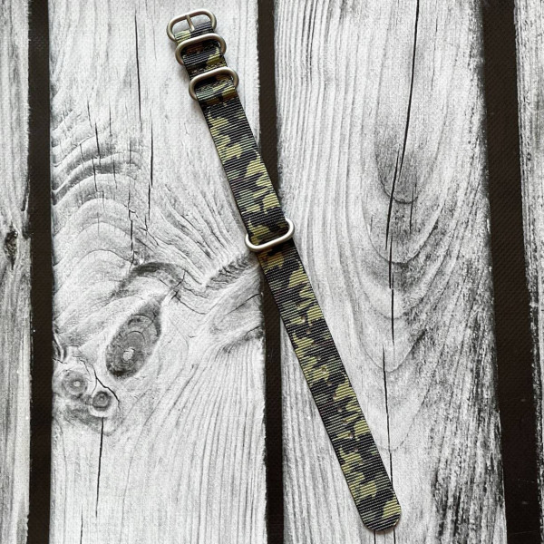 Ремінець Nato Camo A Tacs 20 мм фото 3