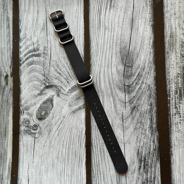 Ремінець Nato Black 20 мм фото 3