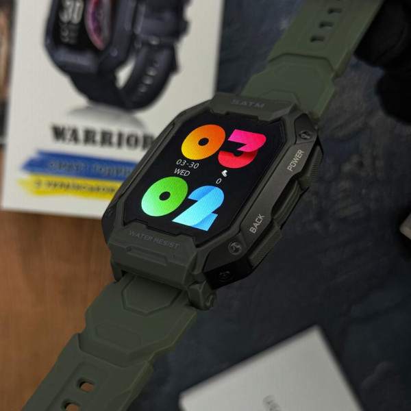Смарт часы Modfit Warrior Army Green фото 16