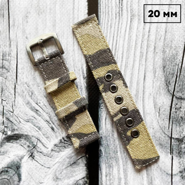 Ремінець подвійний CCE Camo 20 мм фото 1