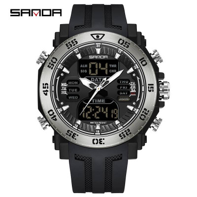 Sanda 6029 Black-Silver