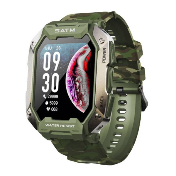 Смарт часы Modfit Warrior Army Green Camo Band фото 1