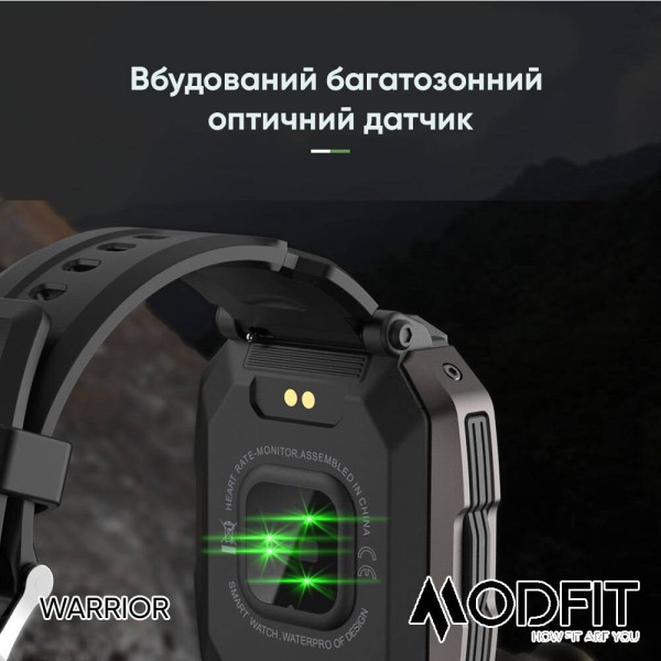 Смарт часы Modfit Warrior Army Green Camo Band фото 13