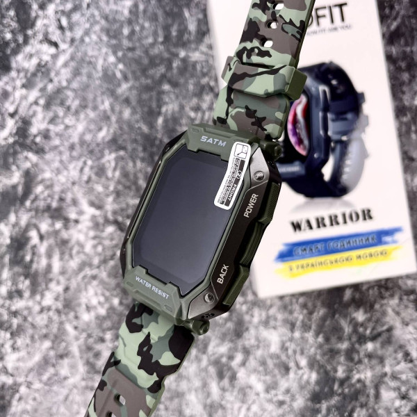 Смарт часы Modfit Warrior Army Green Camo Band фото 16