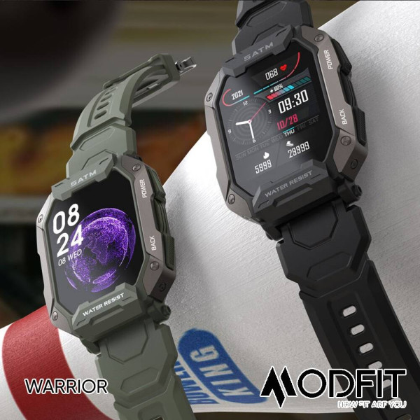 Смарт часы Modfit Warrior Army Green Camo Band фото 10