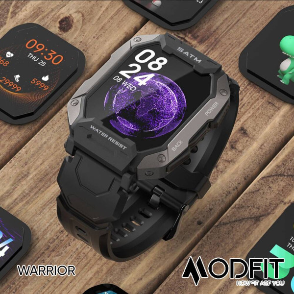 Смарт часы Modfit Warrior Army Green Camo Band фото 11