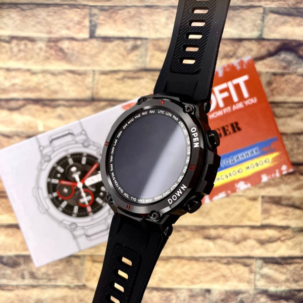 Смарт часы Modfit Ranger All Black 36 мм. фото 22