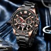 Мужские часы Curren 8418 Black-Gold фото 5