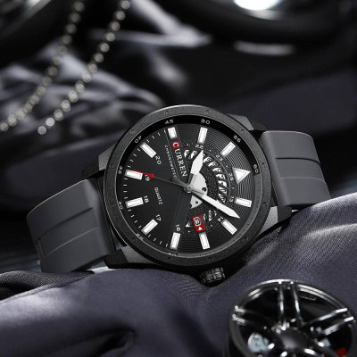 Curren 8421 Gray-Black