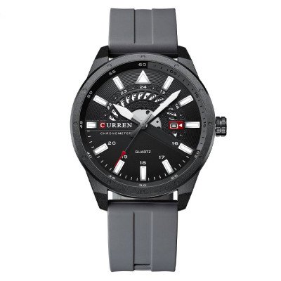 Curren 8421 Gray-Black