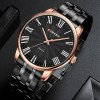 Мужские часы Curren 8422 Black-Gold фото 3