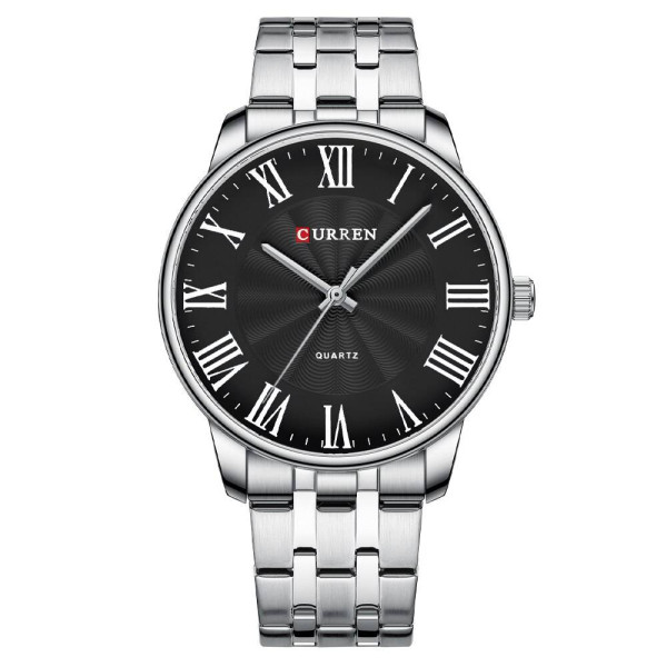 Чоловічий годинник Curren 8422 Silver-Black