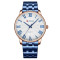 Curren 8422 Blue-Gold-White