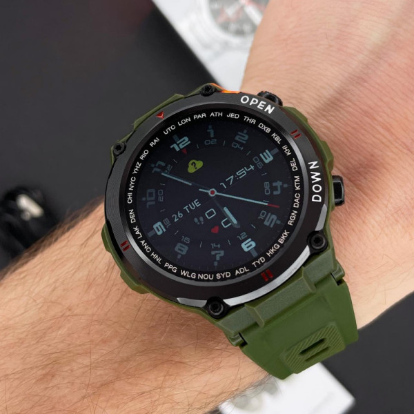 Розумний годинник Modfit Ranger Army Green 36 мм. фото 20