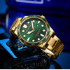 Мужские часы Curren 8426 Gold-Green фото 3