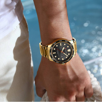 Curren 8426 Gold-Black