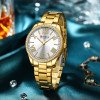 Женские часы Curren 9088 Gold-White фото 3