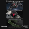 Смарт часы Modfit Delta Force Grey 36 мм. фото 5