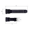 Ремінець для годинника Skmei 1818BK Black фото 4
