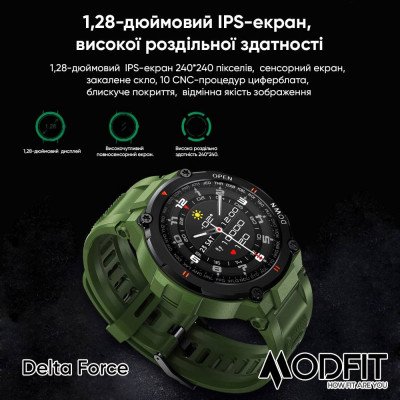 Modfit Delta Force Army Green 36 мм.