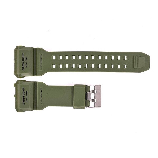 Ремінець для годинника Skmei 1968AG Army Green фото 1