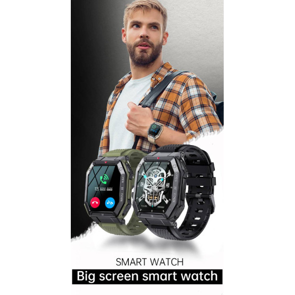 Смарт часы Modfit Shockwave All Black фото 9