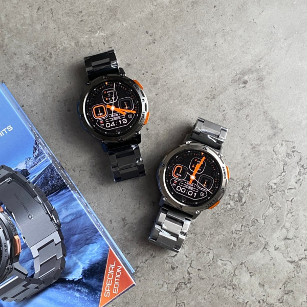 Спортивные Умные Часы Kospet T2 Metall Silver + Спортивные Режимы, Водозащита, Звонки фото 13