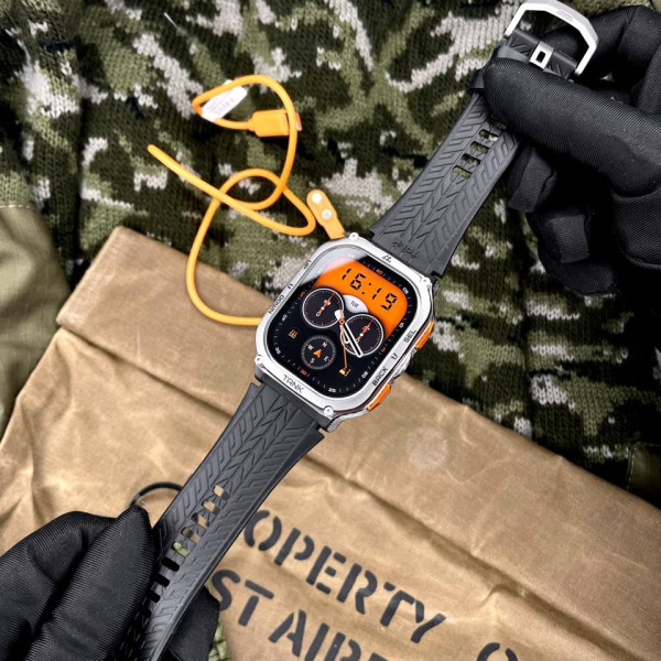 Спортивные Умные Часы Kospet TANK M3 ULTRA Silver + GPS, Спортивные Режимы, Водозащита фото 20