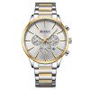 Чоловічий годинник Curren 8435 Silver-Gold-Silver фото 2