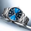 Чоловічий годинник Curren 9090 Silver-Blue фото 5