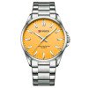 Чоловічий годинник Curren 9090 Silver-Orange фото 2