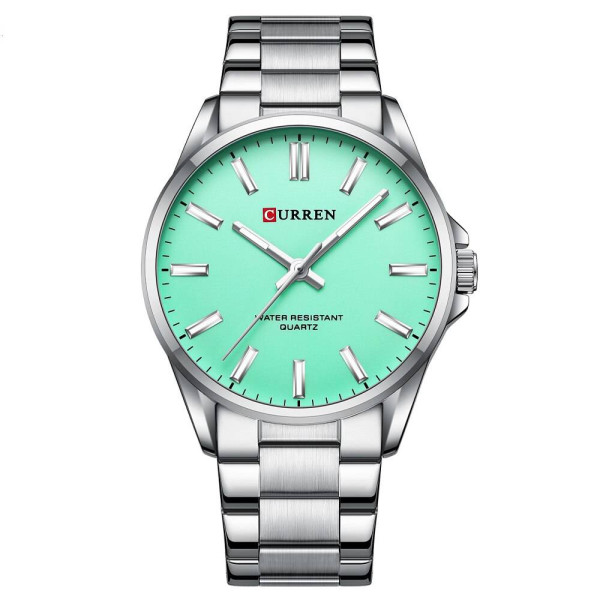 Чоловічий годинник Curren 9090 Silver-Tiffany