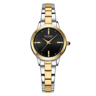 Curren 9094 Silver-Gold-Black