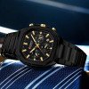 Чоловічий годинник Curren 8459 Black фото 4