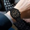Чоловічий годинник Curren 8459 Black фото 5
