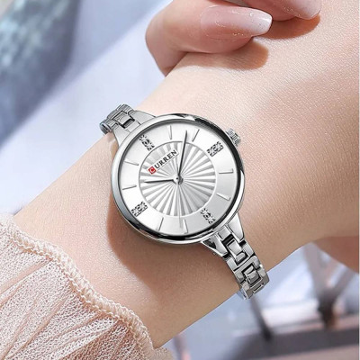 Curren 9097L Silver-White