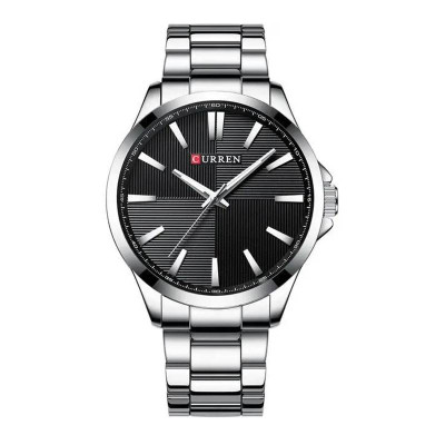 Curren 8407 Silver-Black