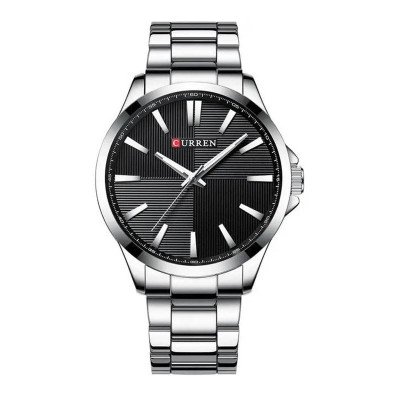 Curren 8407 Silver-Black