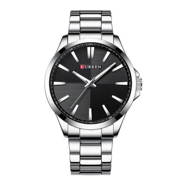 Наручний годинник Curren 8407 Silver-Black фото 1