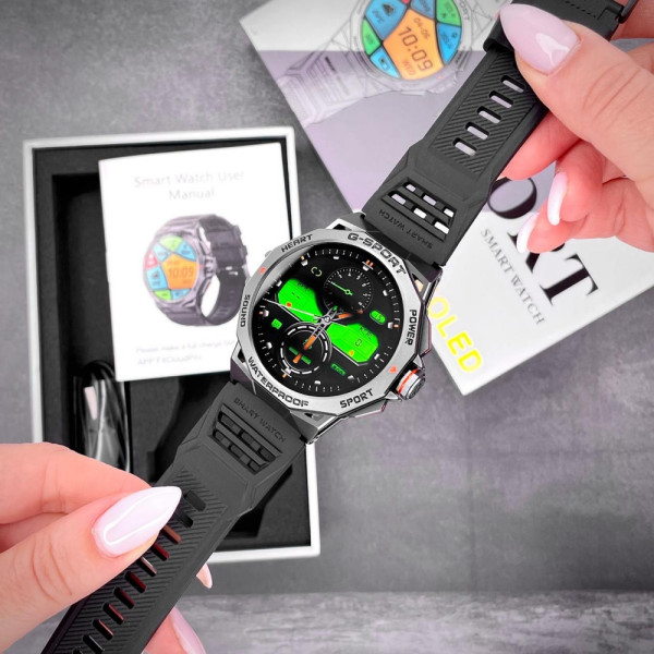 Розумний годинник Modfit Endurance Black фото 8