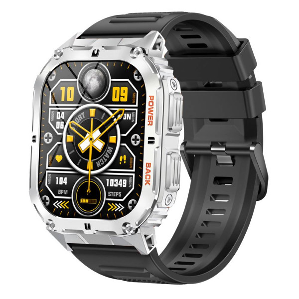 Розумний годинник Modfit Navi Compass Silver-Black фото 1