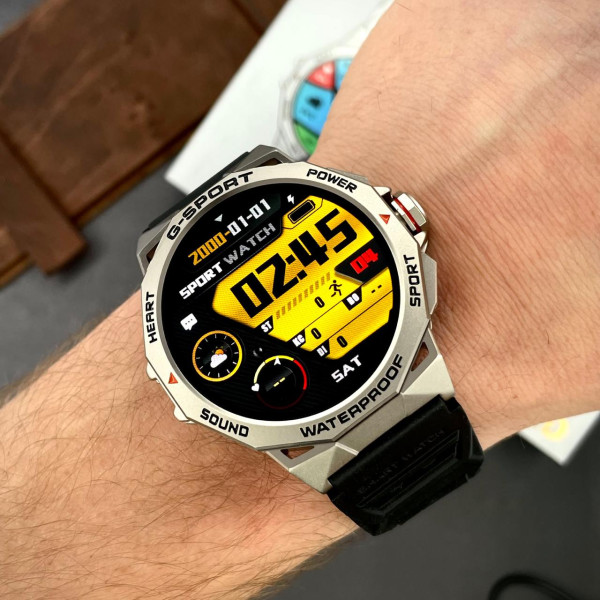 Розумний годинник Modfit Endurance Silver-Black фото 3