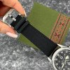 Патріотичний наручний годинник Awarder Embroidery Silver-Army Green Black Battery 10ATM фото 11