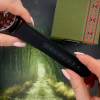 Патріотичний наручний годинник Awarder Embroidery Black-Red Black Battery 10ATM фото 11
