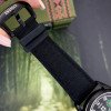 Патриотические наручные часы Awarder Embroidery Black-Green Black Battery 10ATM фото 8