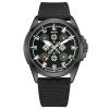 Патриотические наручные часы Awarder Embroidery Black-Army Green Black Battery 10ATM фото 2