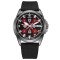 Awarder Embroidery Silver-Red Black Automatic 10ATM