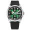 Awarder 040 Embroidery Silver-Green Black Automatic 10ATM