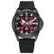 Awarder Embroidery Black-Red Black Automatic 10ATM